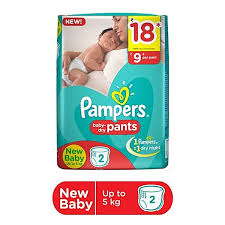 PAMPERS 2S NEW BABY
