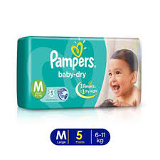 PAMPERS 5S MEDIUM