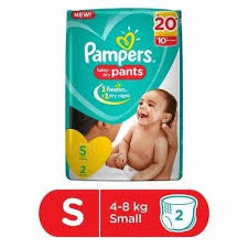 PAMPERS PANTS 2S SMALL