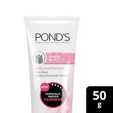 PONDS WHITE BEAUTY FACEWASH 50G Nos