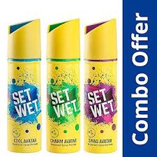 SET-WET DEO SPRAY(OFFER GEL)