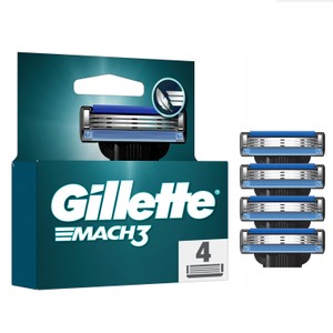 GILLETTE MACH3 BLADES 4S Nos