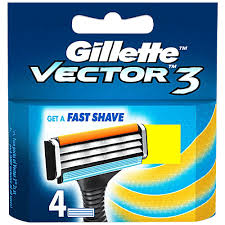 GILLETTE VECTOR 4S BLADES