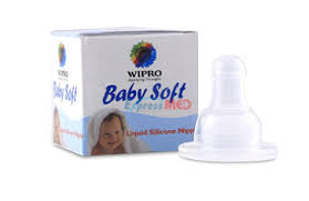 WIPRO BABY SOFT SILICON NIPPLE
