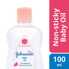 JJ BABY OIL 100ML RS.119/- Nos