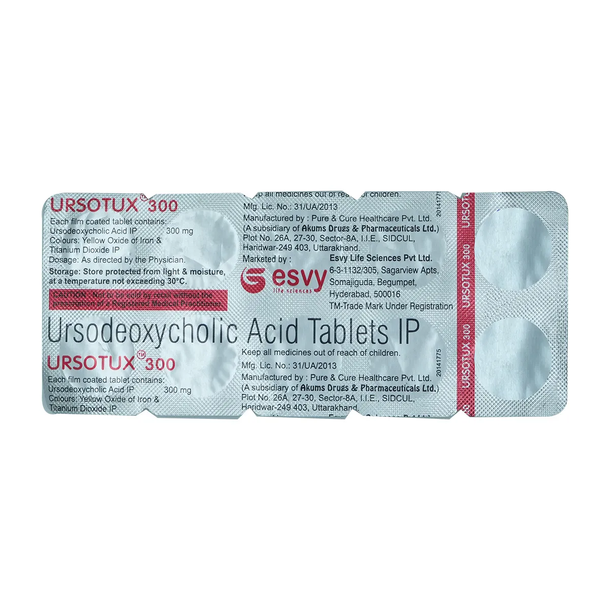 Ursotux 300 Tab