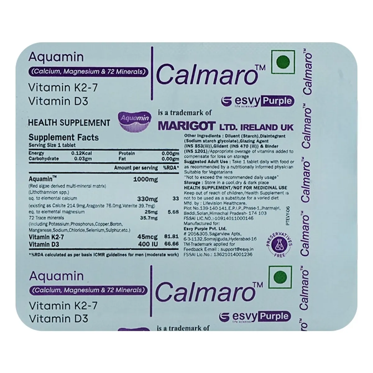 Calmaro Tab