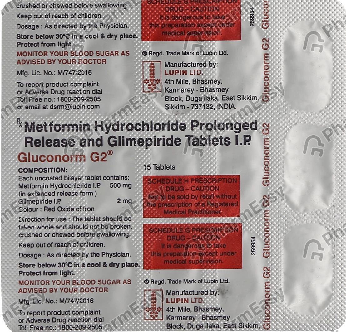 Gluconorm G2 Tab