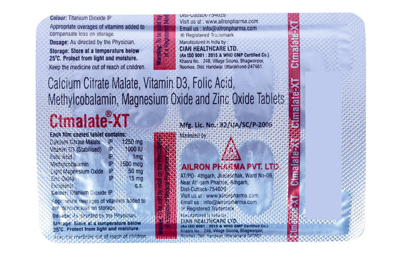 Ctmalate Xt Tab