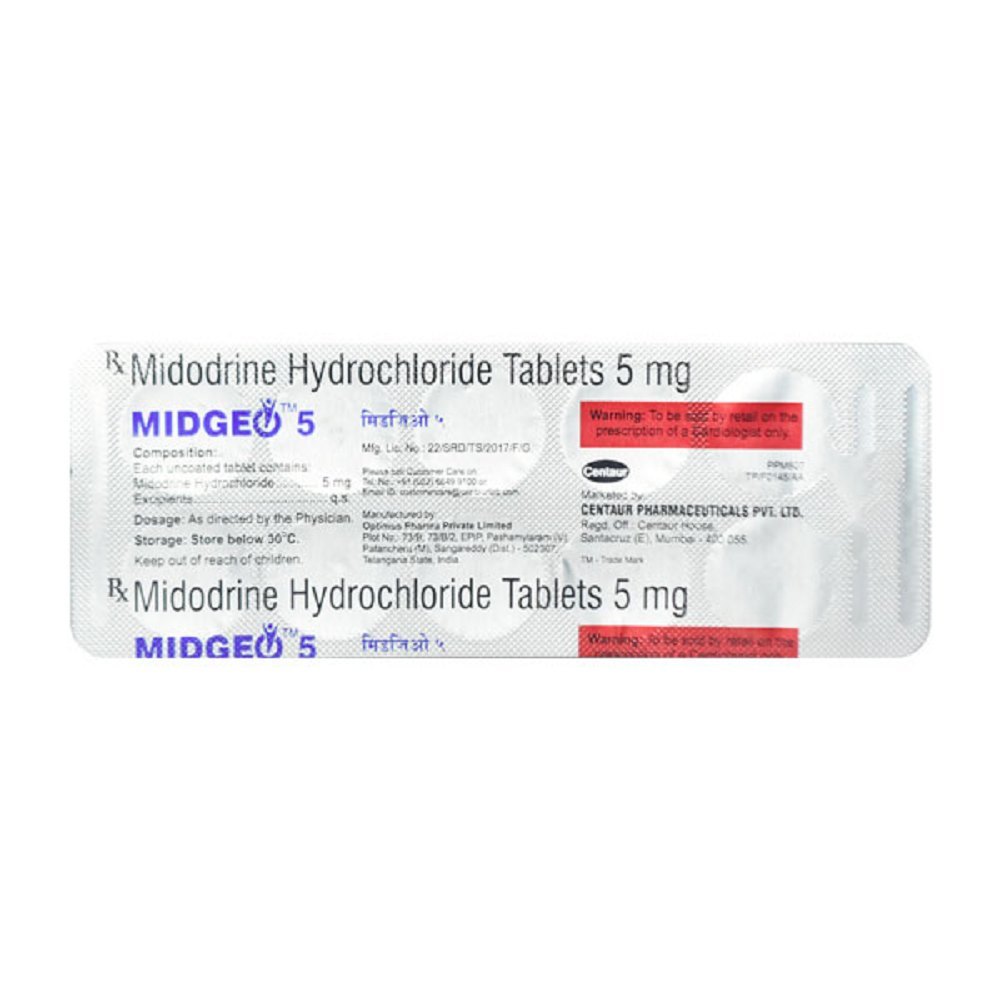 Midgeo 5mg Tab