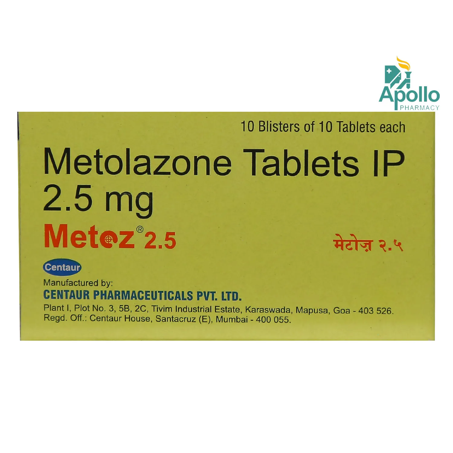 Metoz-2.5 Tab