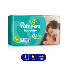 PAMPERS 5S LARGE