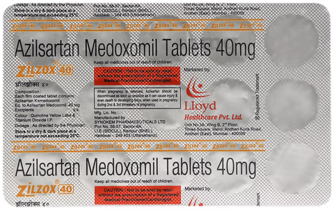 Zilzox 40 Mg