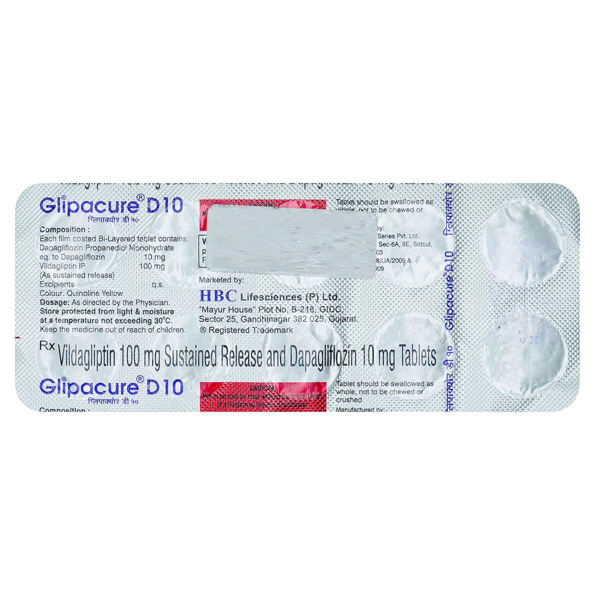 Glipacure D10 Tab