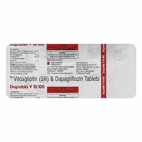 Dapablis V 10/100mg Tab