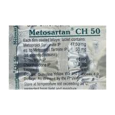 Metosartan Ch 50 Tab