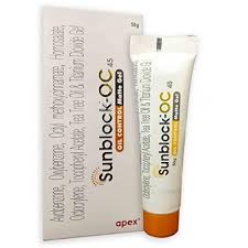 Sunblock Oc 45 Gel