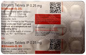 Etilaam 0.25 Mg