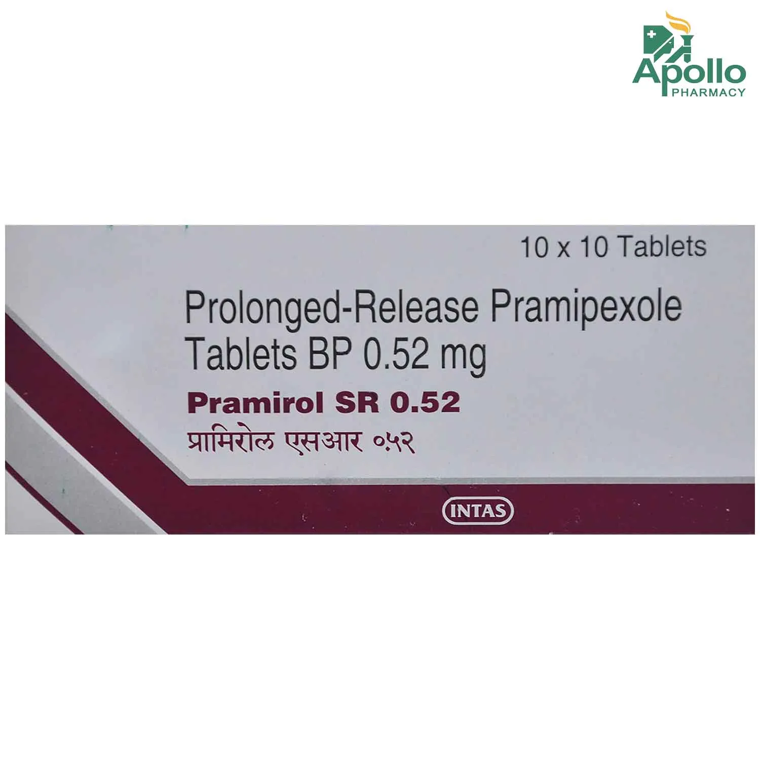 Pramirol Sr 0.52 Tab