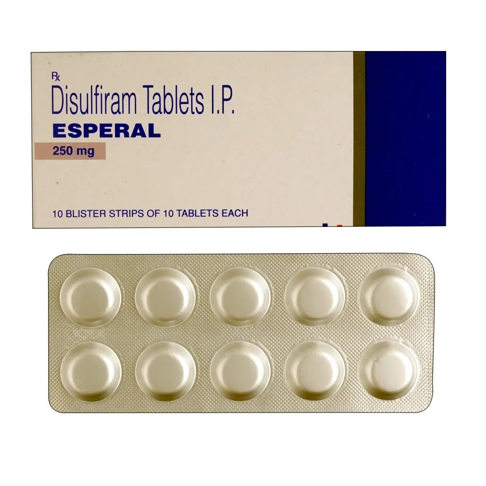 Disulfiram 250mg Tab
