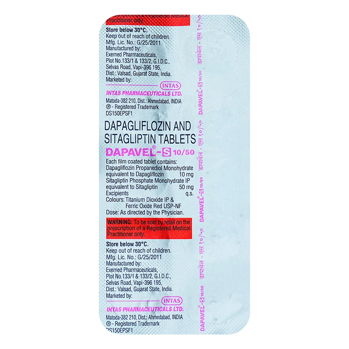 Dapavel S 5/50 Tab