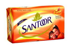 SANTOOR SOAP 75G WHITE SETS
