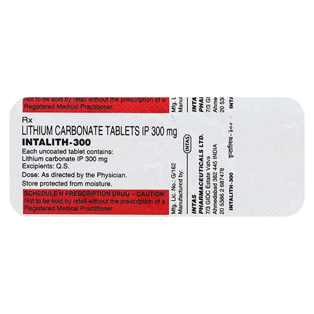 Intalith 300mg Tab