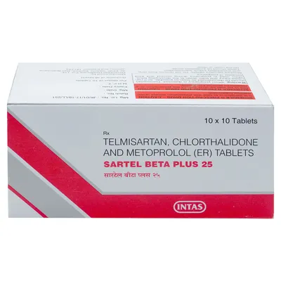 Sartel Beta Plus 25 Tab