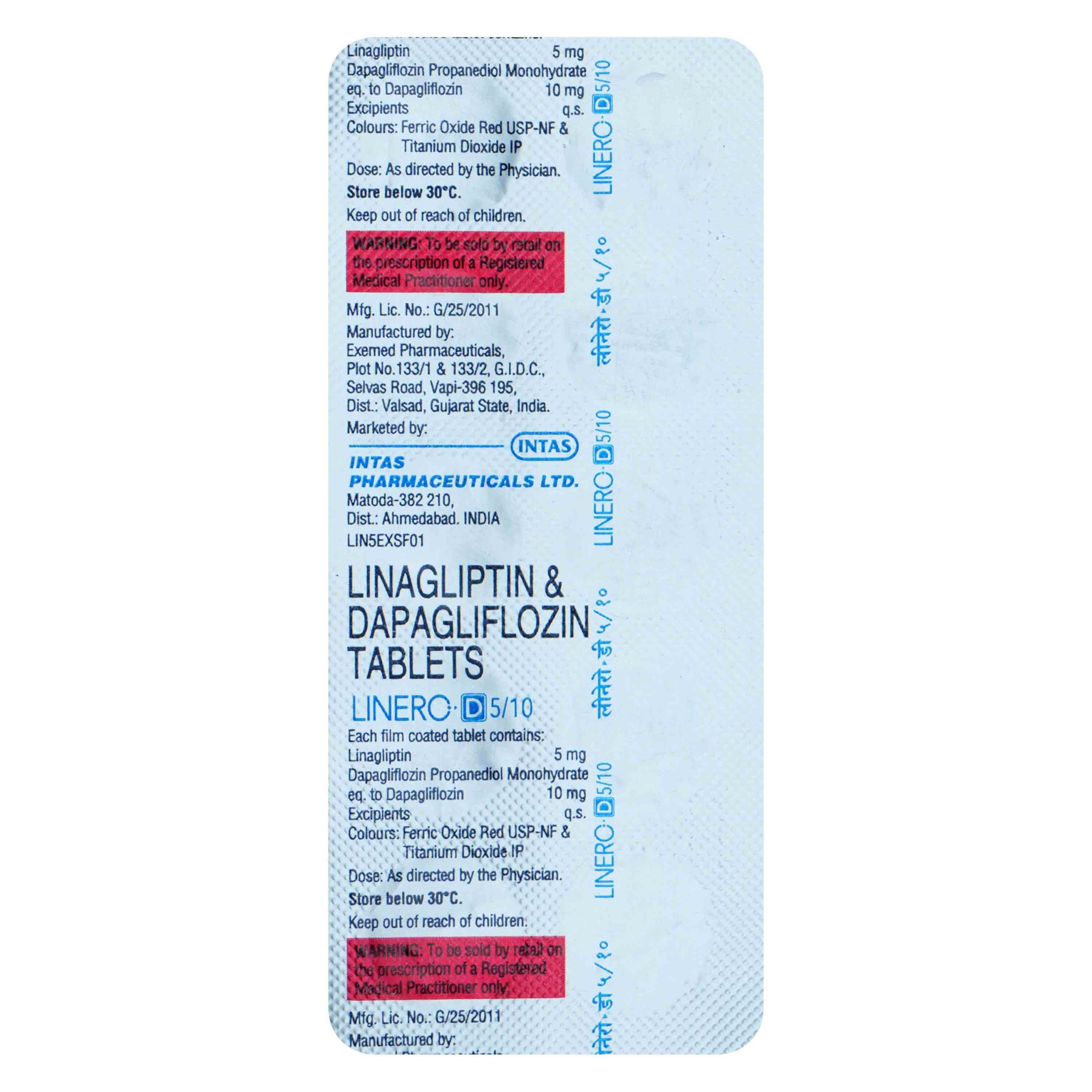 Linero D 5/10 Tab