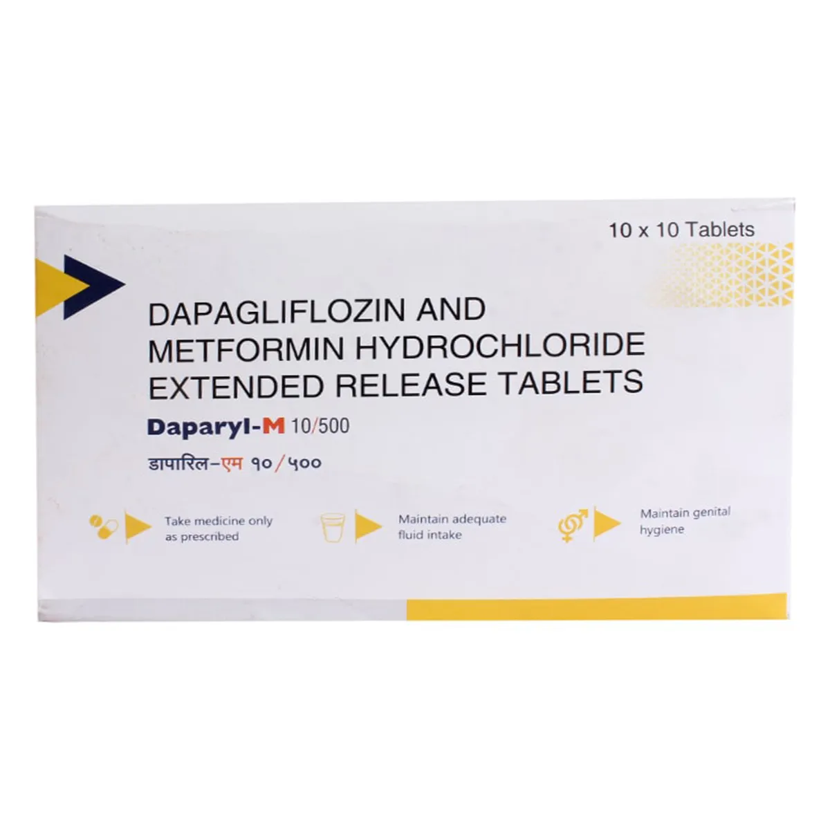 Daparyl M 10/500 Tab