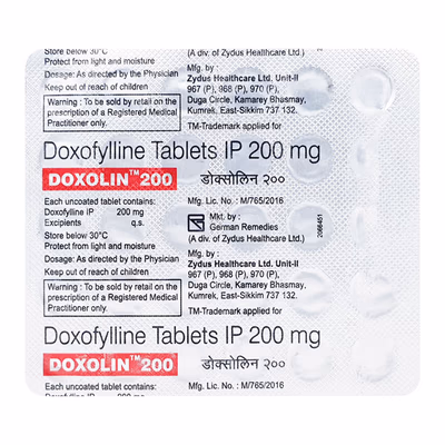 Doxolin 200 Mg Tab