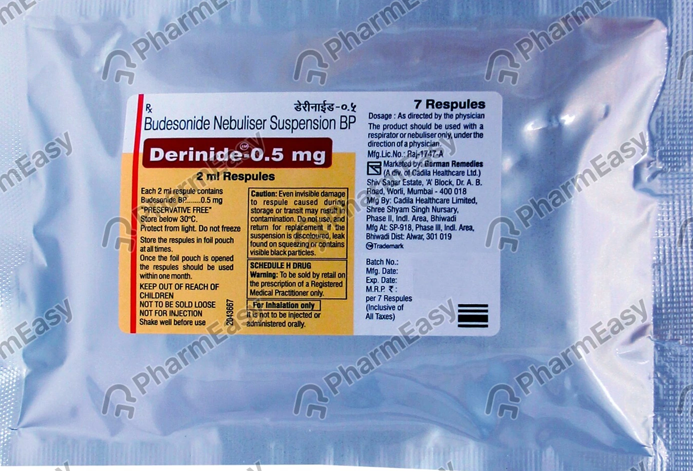 Derinide 0.5 Resp