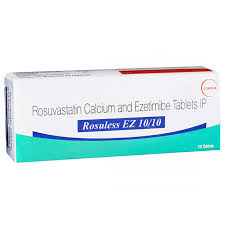 Rosuless Ez 20/10mg Tab 10s