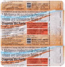 Diapride-m4 Forte Tab