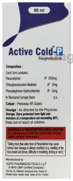 Active Cold P Drops 15ml
