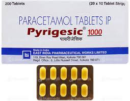Pyrigesic-1000mg Tabs