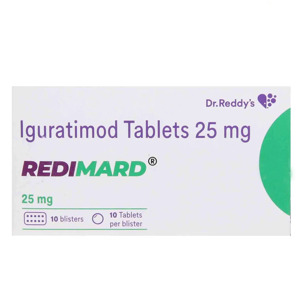 Redimard 25mg Tabs