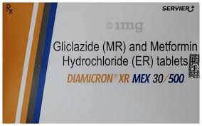 Diamicron Xr Mex 30/500mg Tab