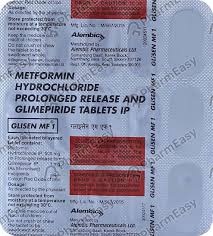 Glisen Mf 1mg