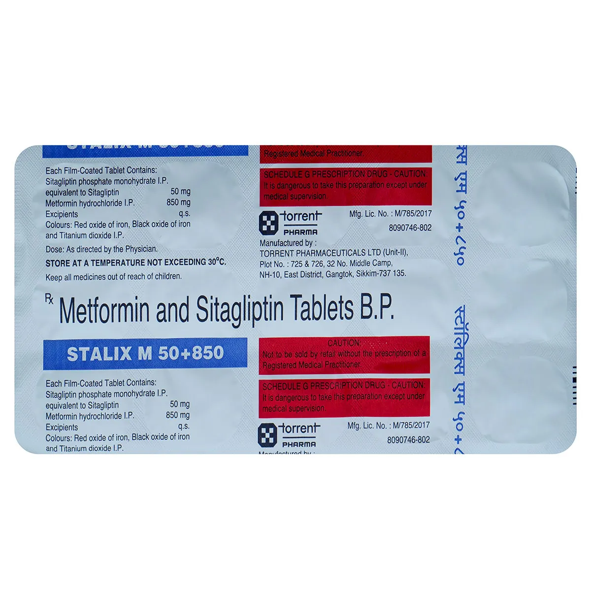 Stalix M 50/850 Tab