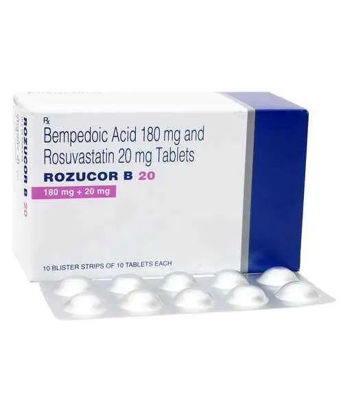 Rozucor B 20mg Tabs
