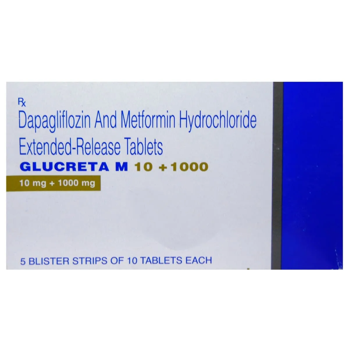 Glucreta M 10/1000 Tab