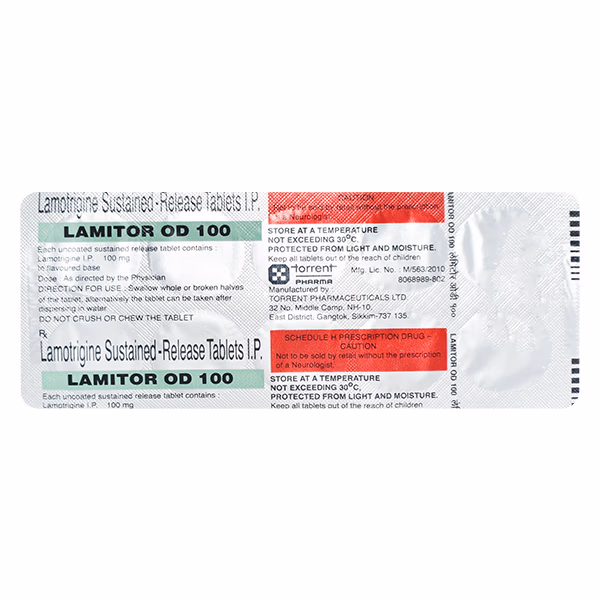 Lamitor Od 100mg Tab