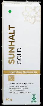 Sunhalt Gold Matte Sunscreen
