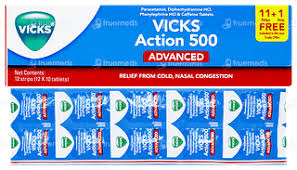Vicks Action 500mg Tab