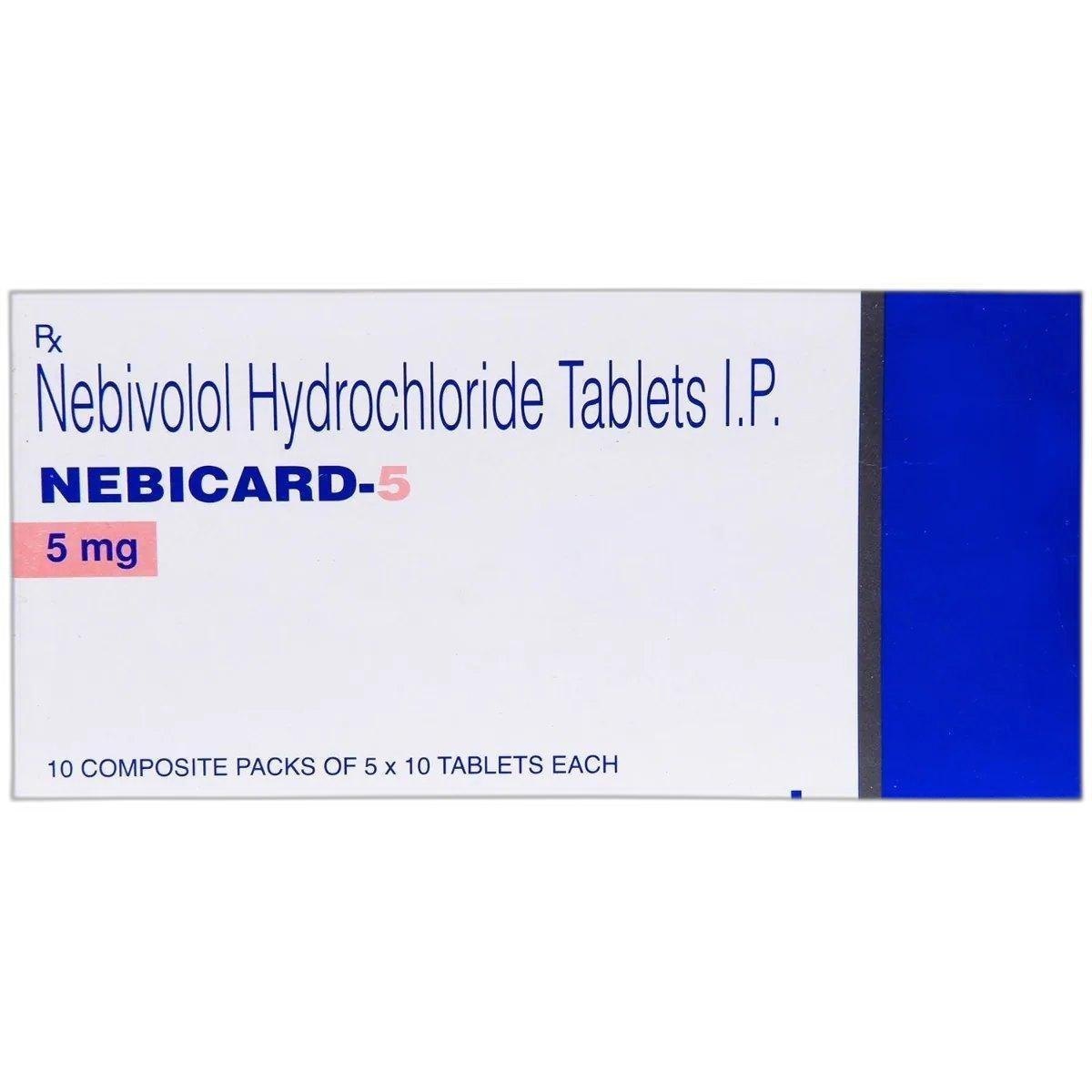 Nebicard 5mg Tab