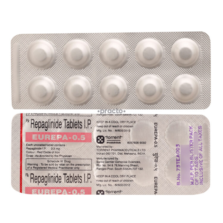 Eurepa 0.5mg Tab