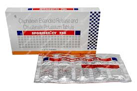 Sporidex Cv 750mg Tabs