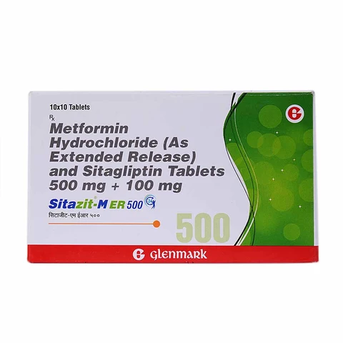 Sitazit M Er 100+500 Tab