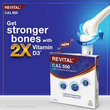Revital Cal 500mg Caps